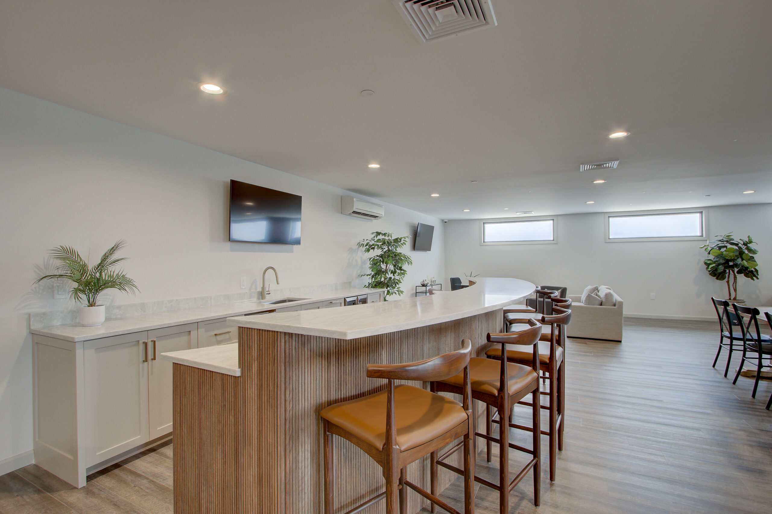 Bar Seating Area 2 Long Branch Rental The Willow Luxury Lease Near the Beach in Long Branch New Jersey Pier Village, long Branch, New Jersey