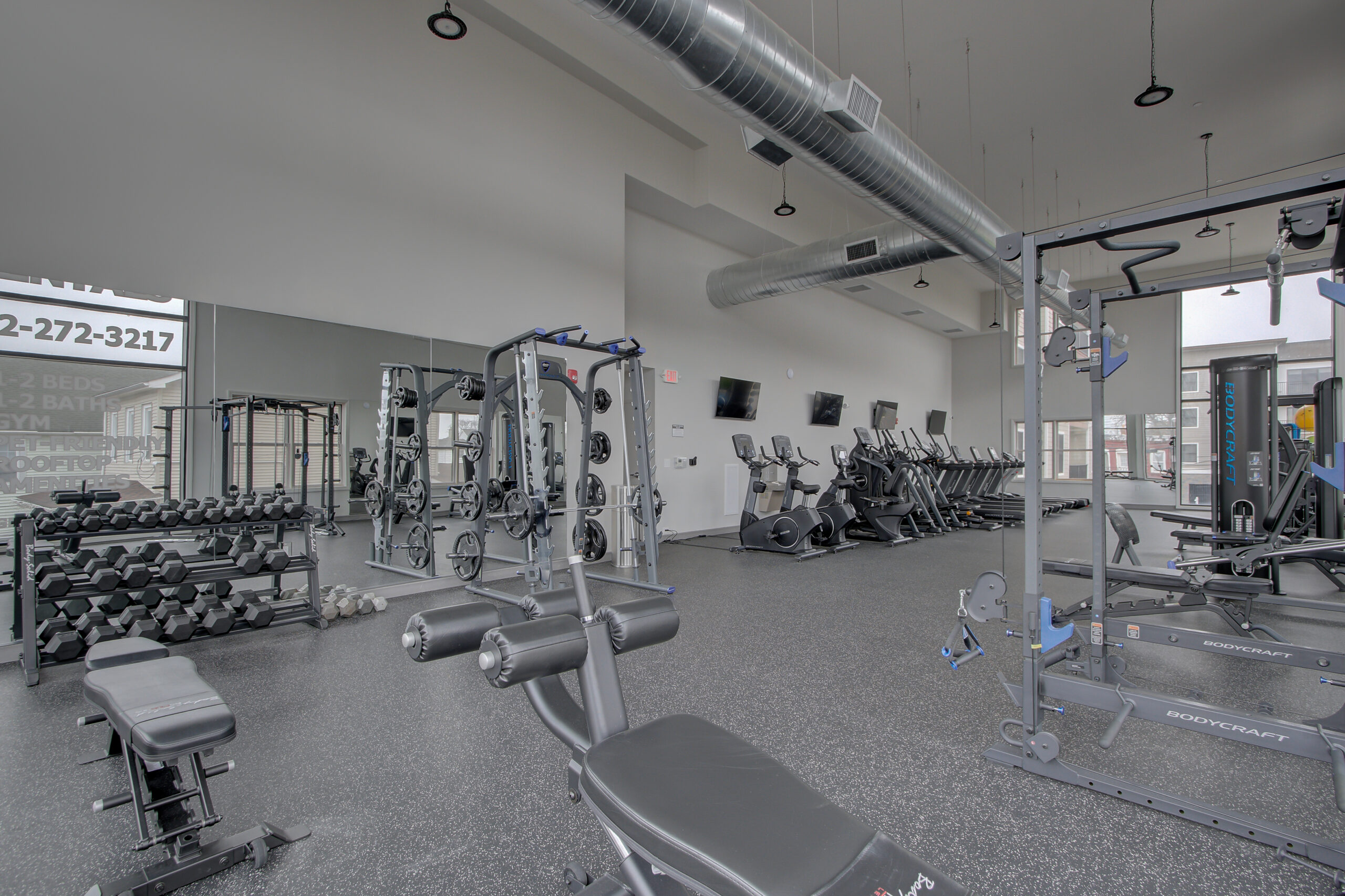 On-Site Gym Long Branch Rental The Willow Luxury Lease Near the Beach in Long Branch New Jersey Pier Village, long Branch, New Jersey